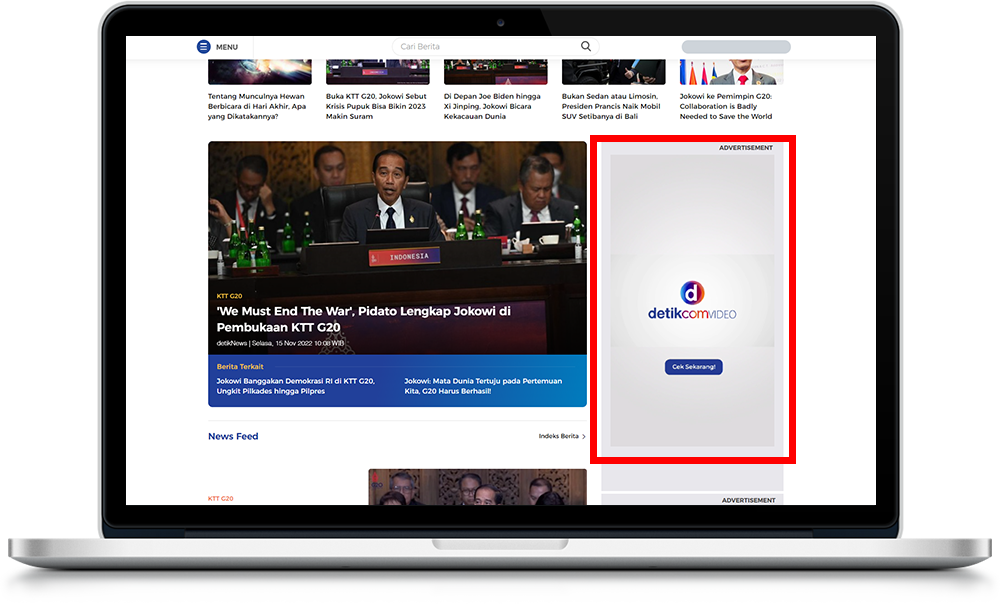 Vertical Billboard Video