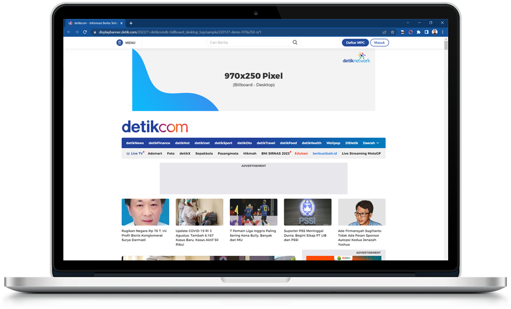 3in1 Banner - Billboard Desktop