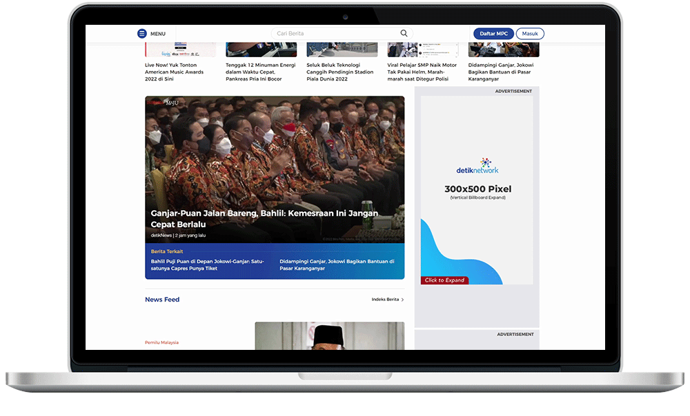 Vertical Billboard Hover Expand