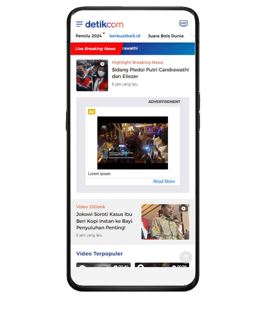 Outstream 30 Seconds (CPM)